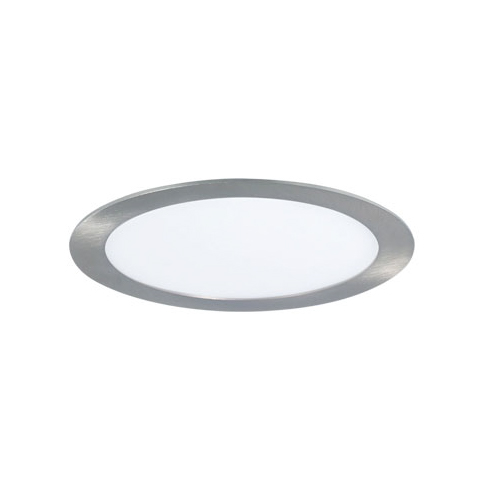 Embutido de LED 12W 3000K redondo niquel mate 170mm